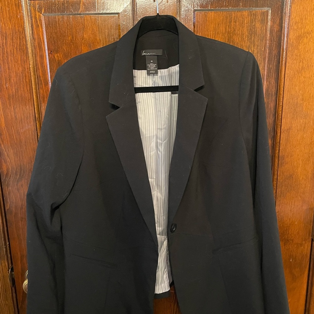 Lane Bryant Black Blazer